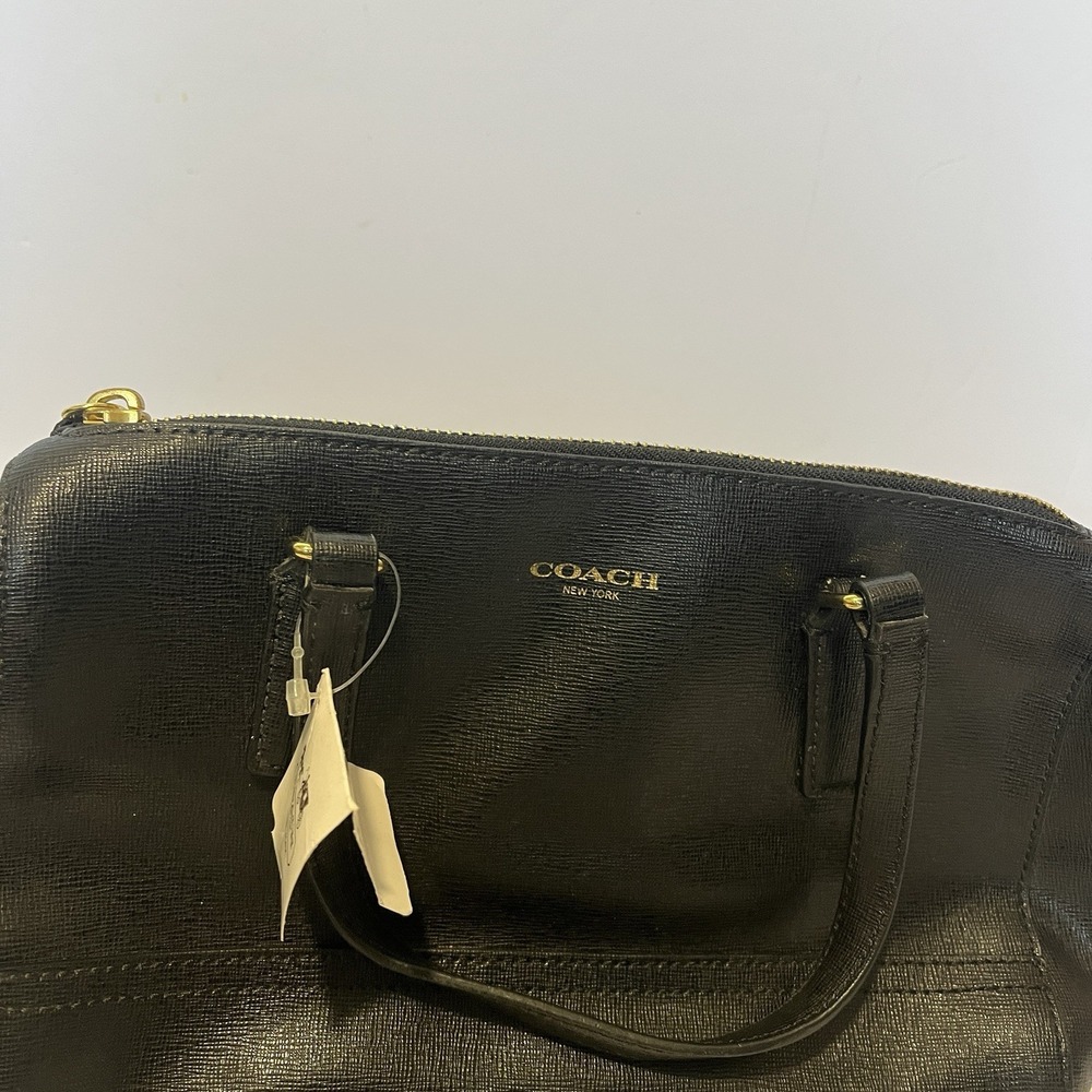NWT Coach Saffiano Crossbody/Top Handle Bag - Picture 4 of 4